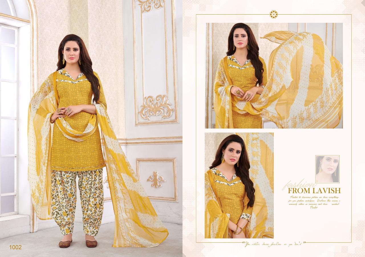 Saniya Patiyala By Ravi Creation 1001 To 1012 Series Beautiful Patiyala Suits Colorful Stylish Fancy Casual Wear & Ethnic Wear Cotton Printed Dresses At Wholesale Price
