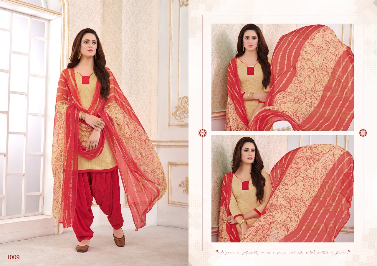 Saniya Patiyala By Ravi Creation 1001 To 1012 Series Beautiful Patiyala Suits Colorful Stylish Fancy Casual Wear & Ethnic Wear Cotton Printed Dresses At Wholesale Price