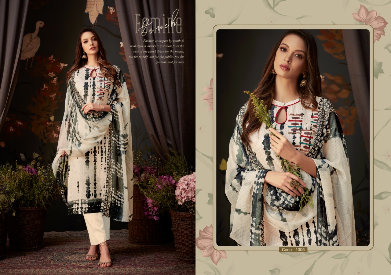 Sanjri Vol-14 By Ritu International 1001 To 1010 Beautiful Suits Stylish Colorful Fancy Casual Wear & Ethnic Wear Pure Glace Cotton Printed Dresses At Wholesale Price