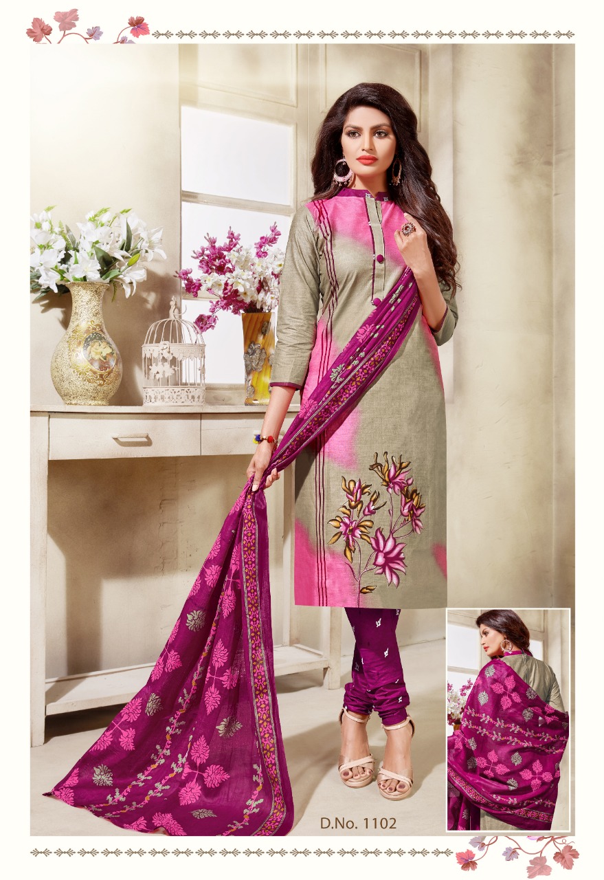 Sargam Vol-11 By Slt 1101 To 1112 Series Beautiful Pakistani Suits Stylish Fancy Colorful Party Wear & Ethnic Wear Pure Cotton Printed Dresses At Wholesale Price