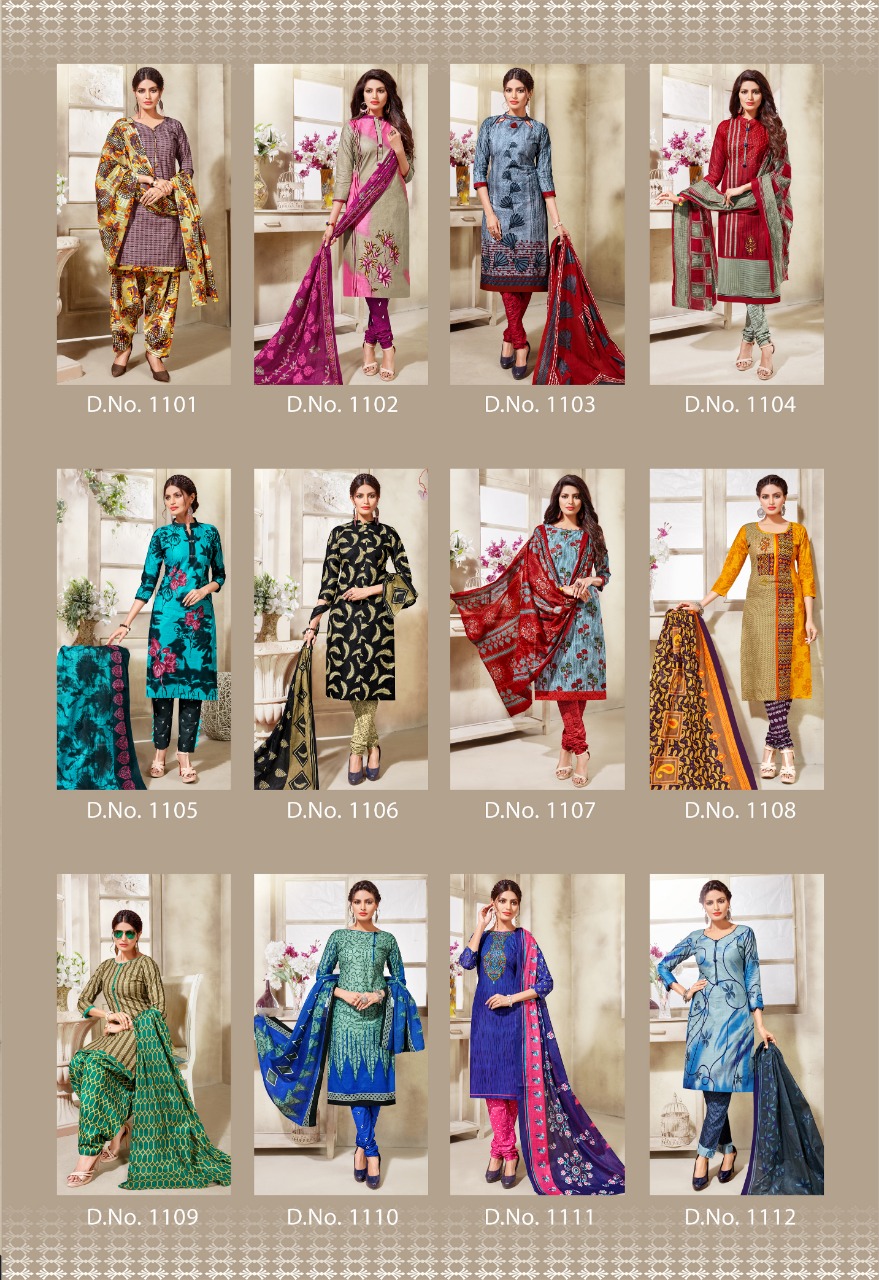 Sargam Vol-11 By Slt 1101 To 1112 Series Beautiful Pakistani Suits Stylish Fancy Colorful Party Wear & Ethnic Wear Pure Cotton Printed Dresses At Wholesale Price