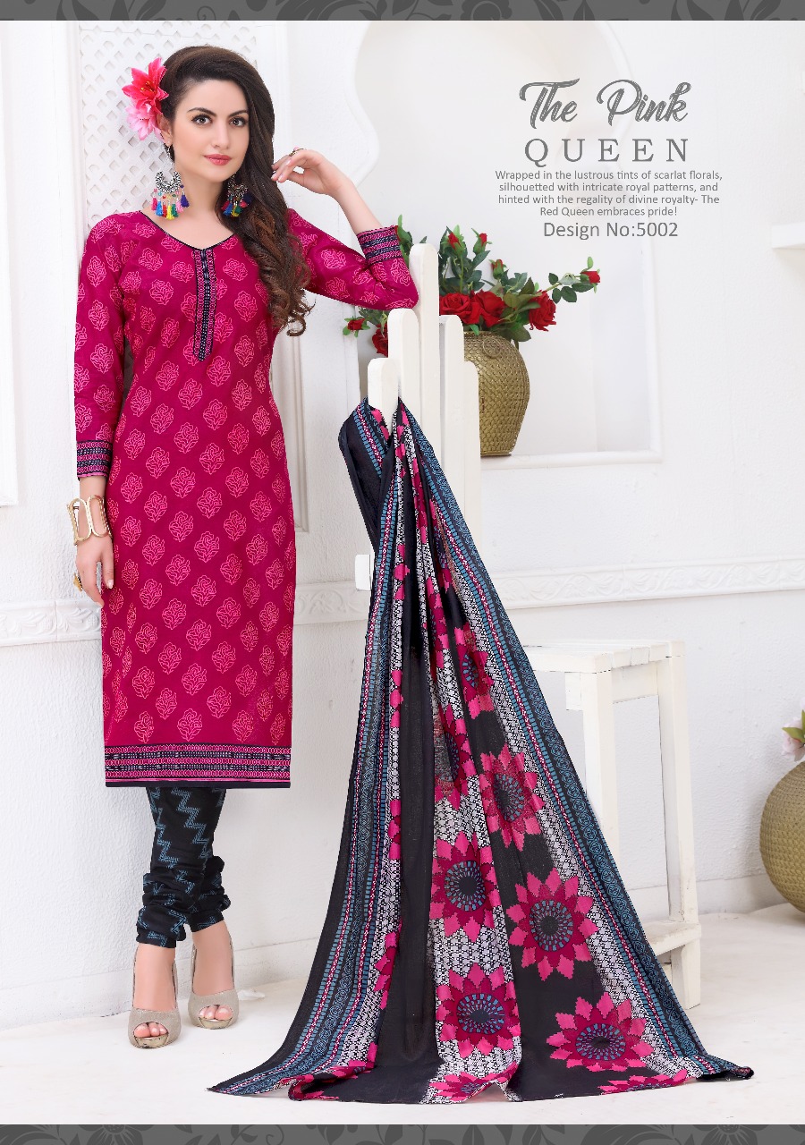Sargan Vol-5 By Shree Laxmi Prints 5001 To 5012 Series Stylish Beautiful Fancy Colorful Casual Wear & Ethnic Wear Summer Collection Cotton Printed Dresses At Wholesale Price