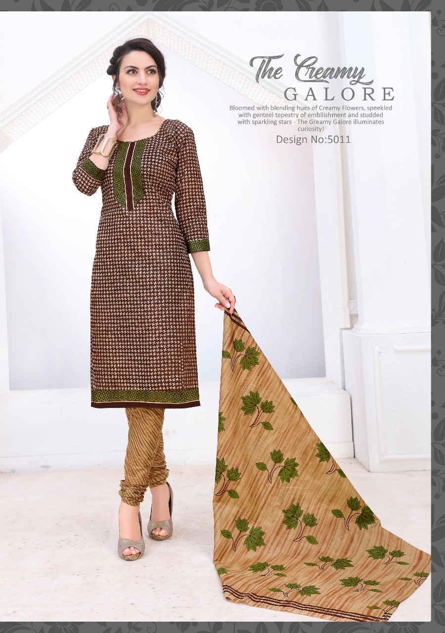 Sargan Vol-5 By Shree Laxmi Prints 5001 To 5012 Series Stylish Beautiful Fancy Colorful Casual Wear & Ethnic Wear Summer Collection Cotton Printed Dresses At Wholesale Price