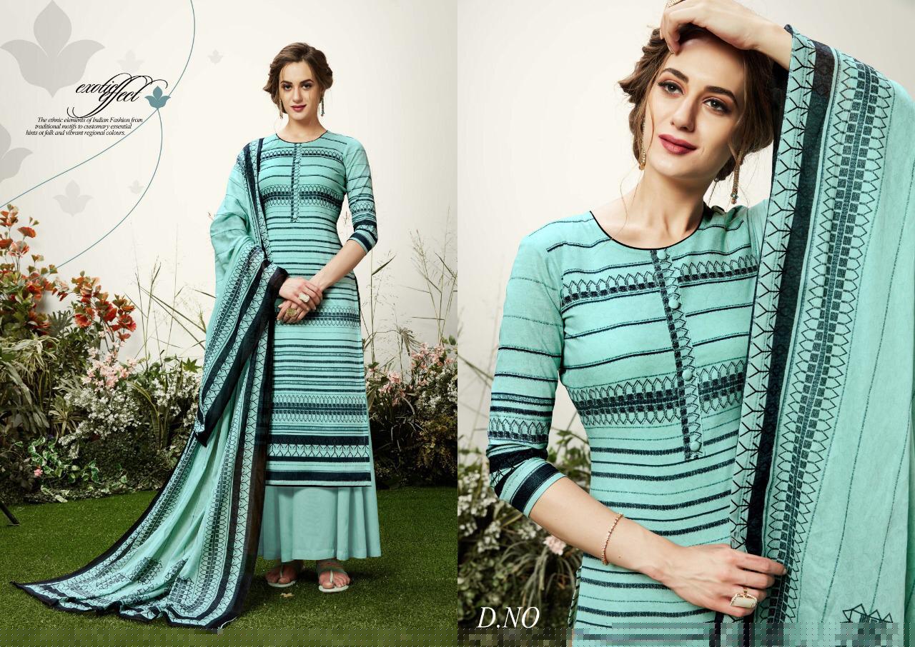Sayra By Kapil Fab 62001 To 62008 Series Designer Suits Beautiful Stylish Fancy Colorful Party Wear & Ethnic Wear Cambric Cotton Print Dresses At Wholesale Price
