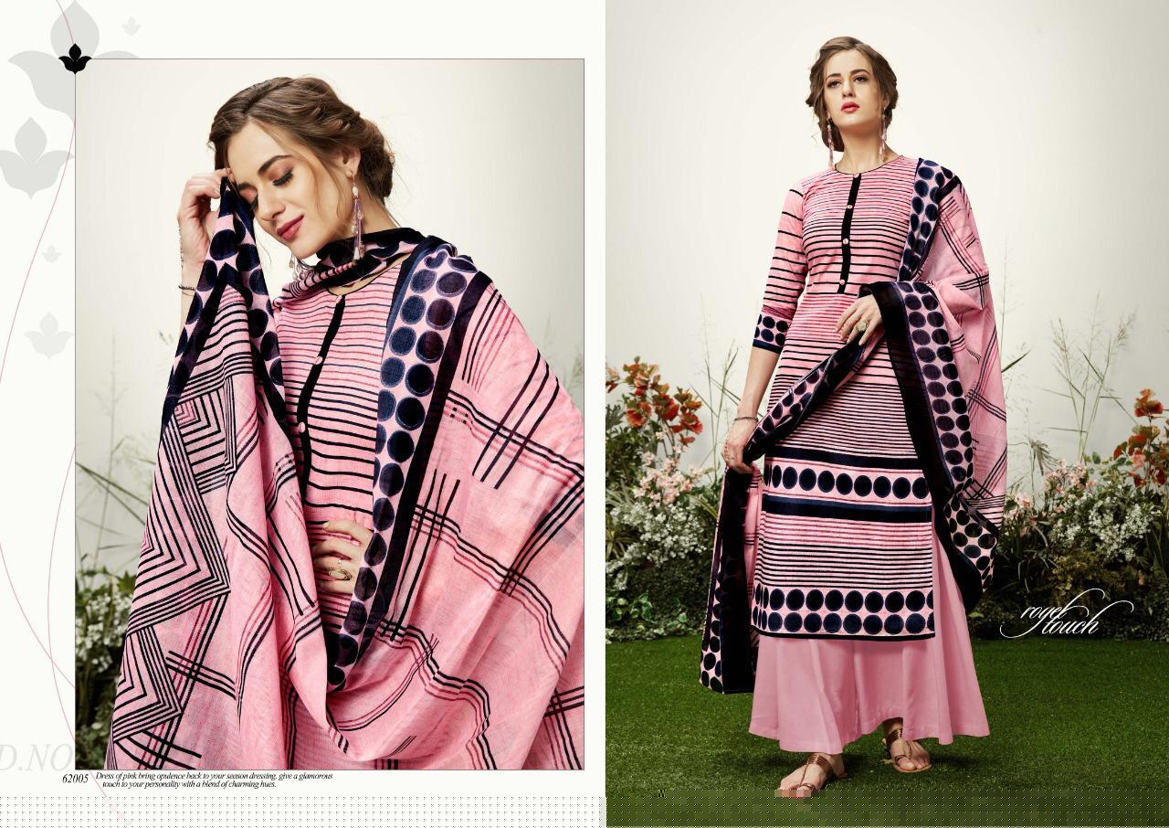 Sayra By Kapil Fab 62001 To 62008 Series Designer Suits Beautiful Stylish Fancy Colorful Party Wear & Ethnic Wear Cambric Cotton Print Dresses At Wholesale Price
