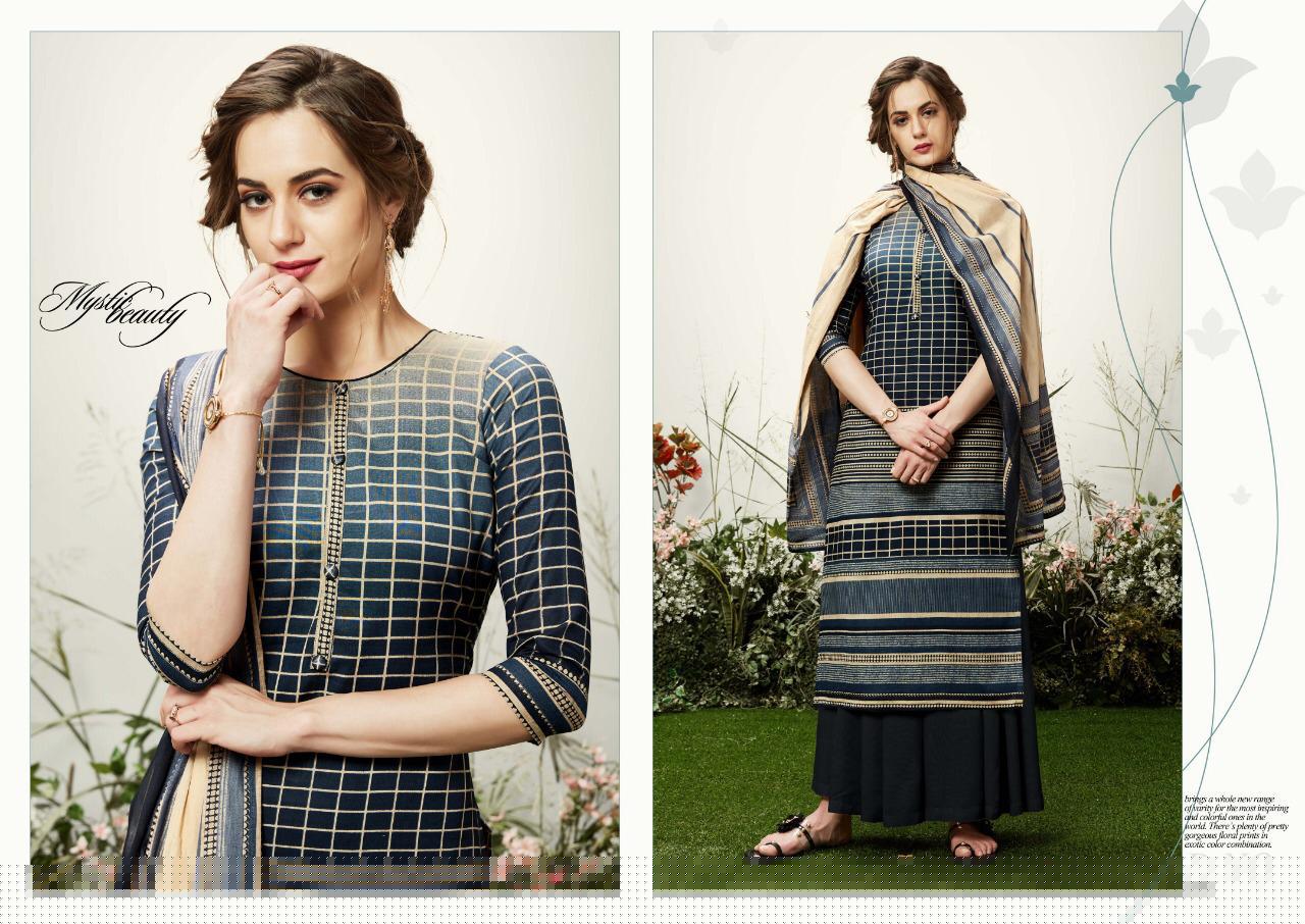 Sayra By Kapil Fab 62001 To 62008 Series Designer Suits Beautiful Stylish Fancy Colorful Party Wear & Ethnic Wear Cambric Cotton Print Dresses At Wholesale Price