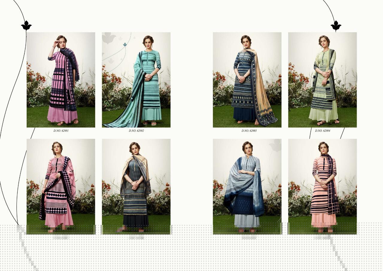Sayra By Kapil Fab 62001 To 62008 Series Designer Suits Beautiful Stylish Fancy Colorful Party Wear & Ethnic Wear Cambric Cotton Print Dresses At Wholesale Price
