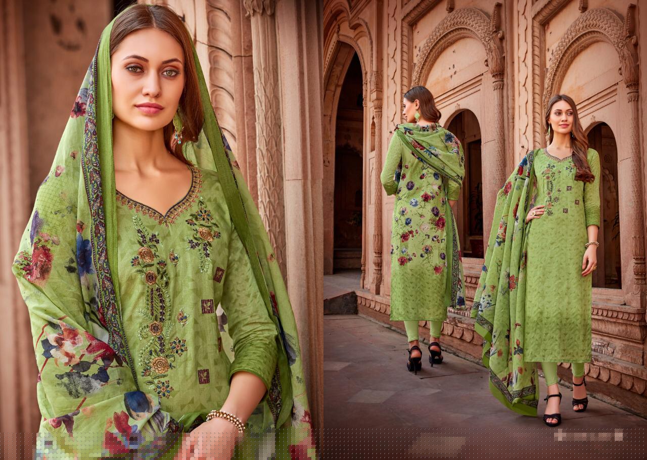 Sazia By Noorie Arts 2001 To 2007 Series Beautiful Pakistani Suits With Embroidered Work Colorful Fancy Casual Wear & Occasional Wear Pure Lawn Cotton Print With Embroidery Dresses At Wholesale Price
