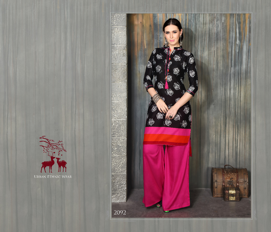 Scarlett By Mrigya 2088 To 2095 Series Beautiful Stylish Fancy Colorful Casual Wear & Ethnic Wear Lawn Cotton Printed Kurtis At Wholesale Price