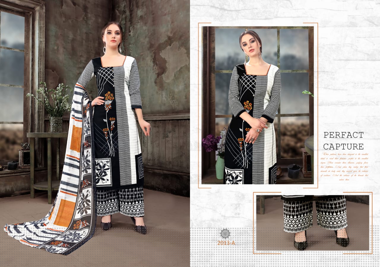 Seasons Vol-3 By Aaa Design 2013-a To 2018-b Series Designer Pakistani Suits Beautiful Stylish Fancy Colorful Party Wear & Ethnic Wear Cotton Lawn Print With Accessories Work Dresses At Wholesale Price