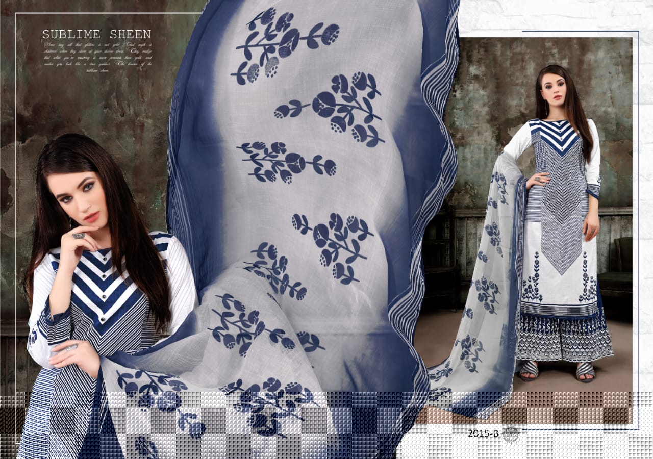 Seasons Vol-3 By Aaa Design 2013-a To 2018-b Series Designer Pakistani Suits Beautiful Stylish Fancy Colorful Party Wear & Ethnic Wear Cotton Lawn Print With Accessories Work Dresses At Wholesale Price