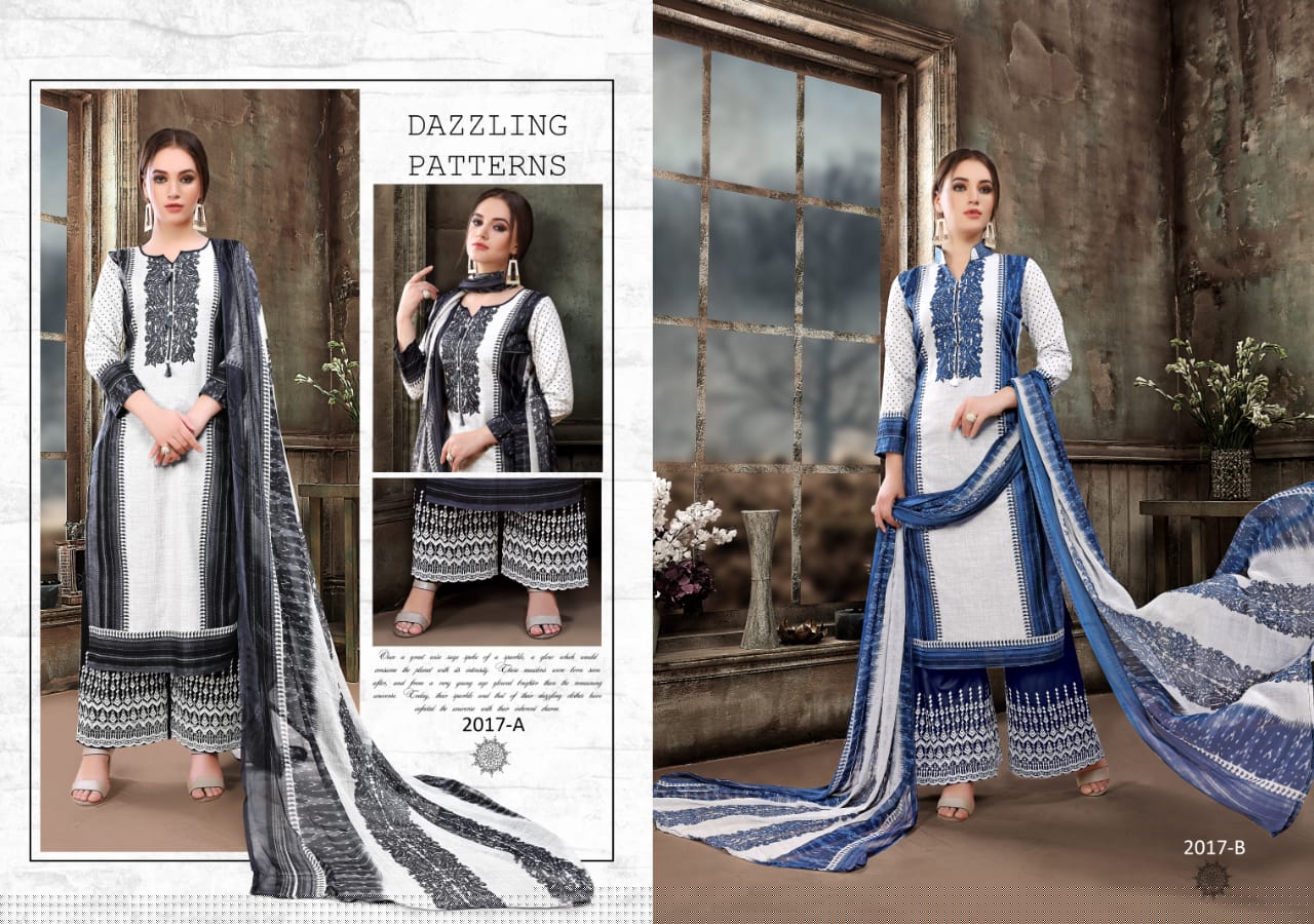 Seasons Vol-3 By Aaa Design 2013-a To 2018-b Series Designer Pakistani Suits Beautiful Stylish Fancy Colorful Party Wear & Ethnic Wear Cotton Lawn Print With Accessories Work Dresses At Wholesale Price