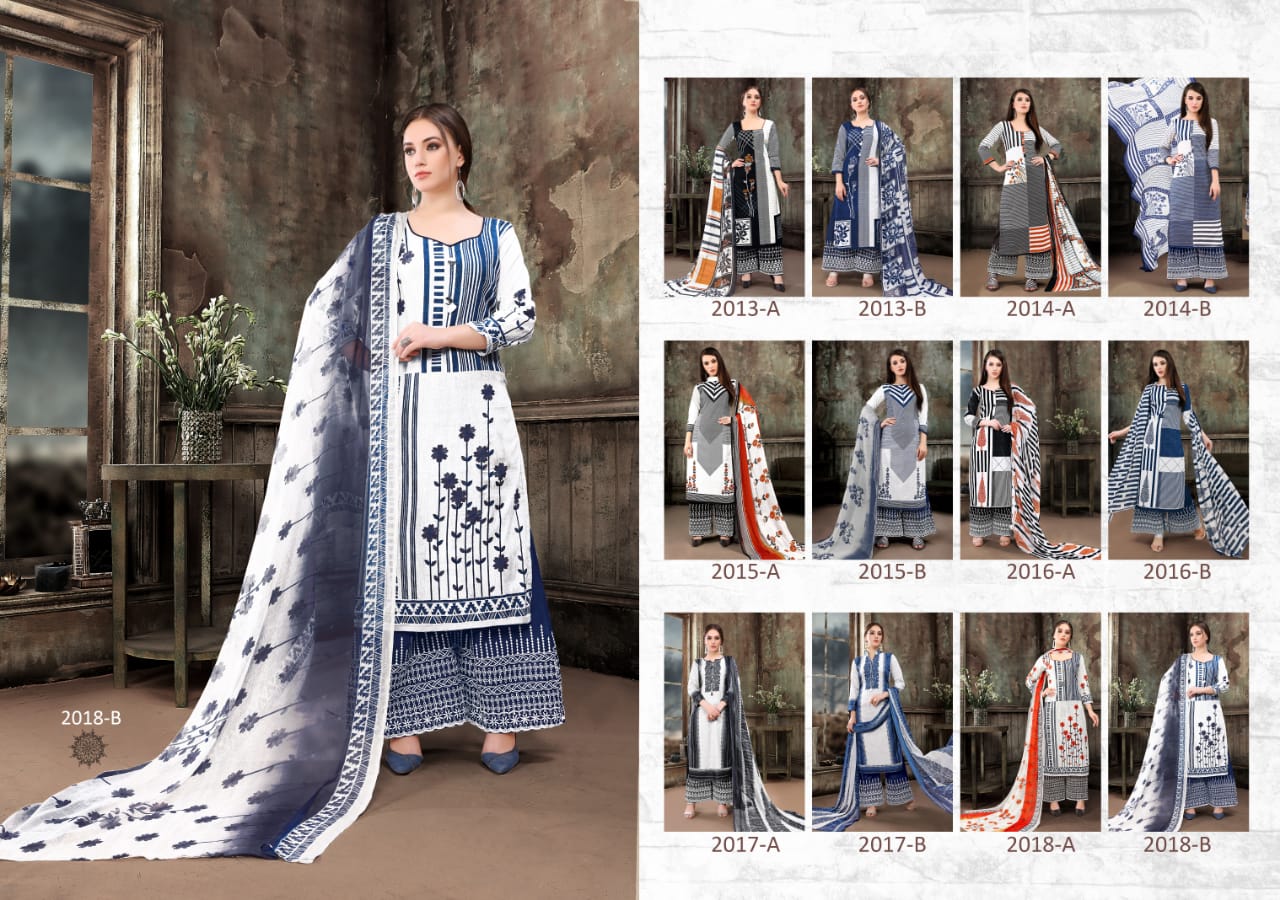 Seasons Vol-3 By Aaa Design 2013-a To 2018-b Series Designer Pakistani Suits Beautiful Stylish Fancy Colorful Party Wear & Ethnic Wear Cotton Lawn Print With Accessories Work Dresses At Wholesale Price