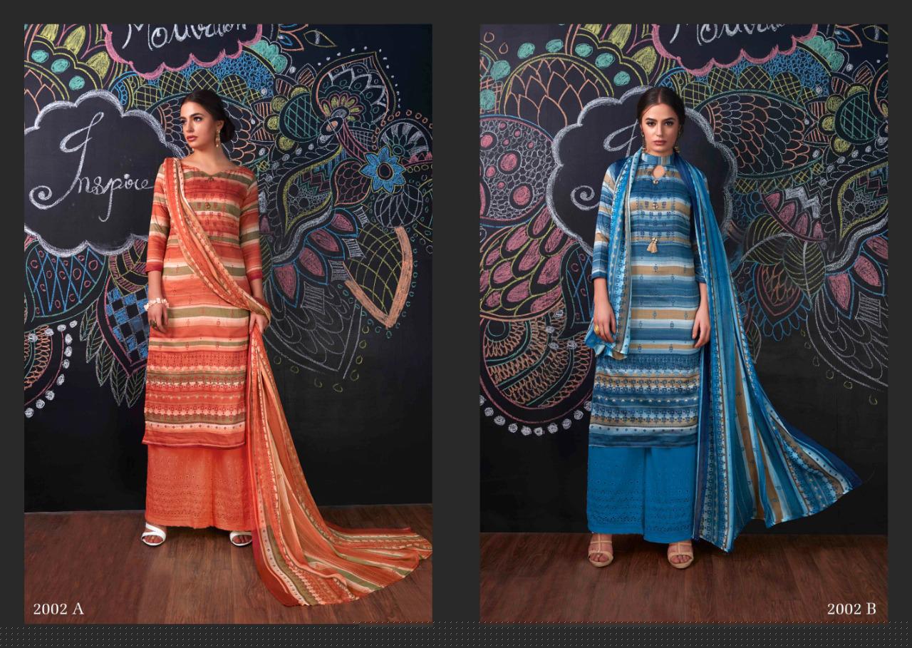 Seasons By Aaa Design Studio 2001-a To 2006-b Series Beautiful Suits Colorful Stylish Fancy Casual Wear & Ethnic Wear Cotton Satin With Work Dresses At Wholesale Price