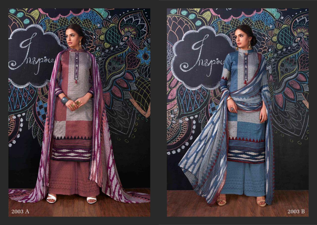 Seasons By Aaa Design Studio 2001-a To 2006-b Series Beautiful Suits Colorful Stylish Fancy Casual Wear & Ethnic Wear Cotton Satin With Work Dresses At Wholesale Price