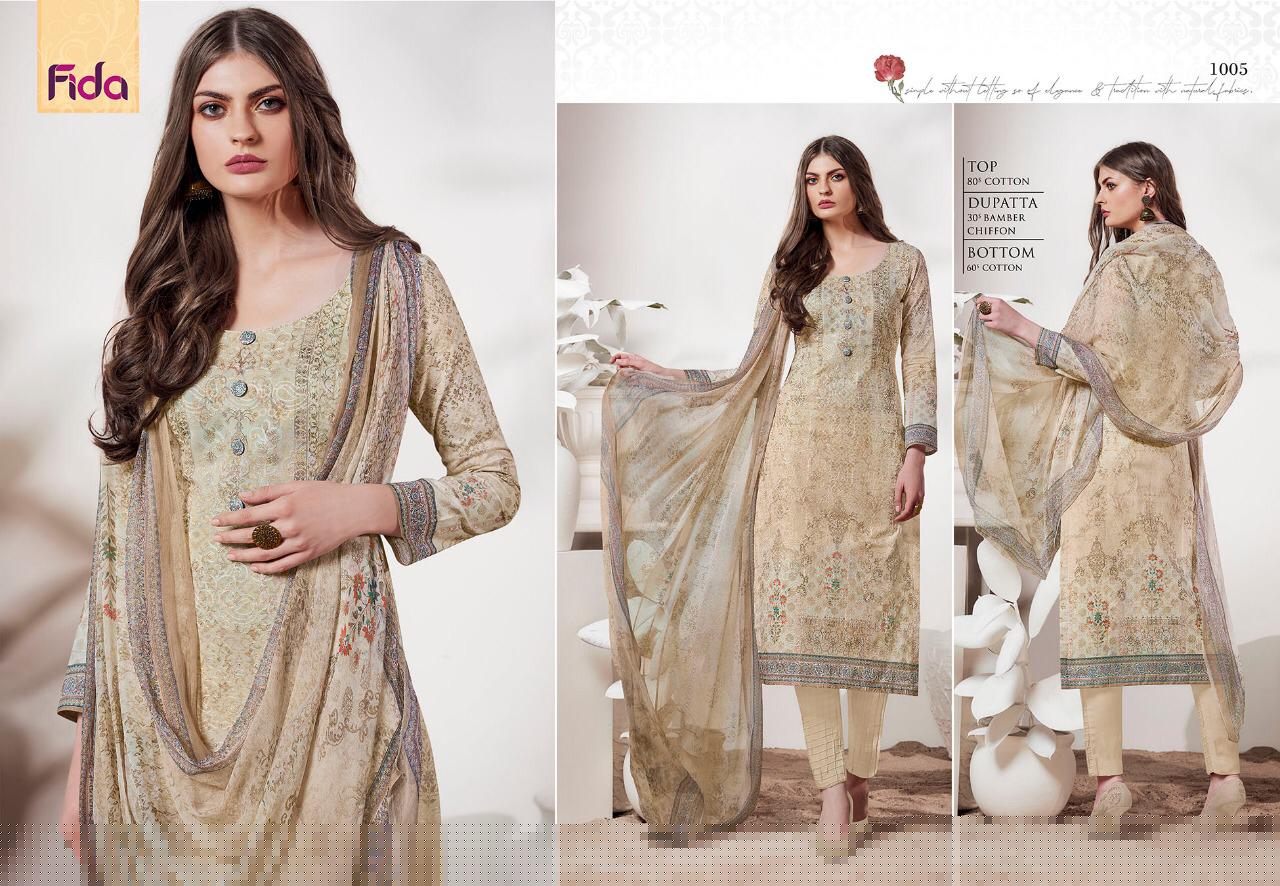 Seher By Fida 1001 To 1006 Series Beautiful Stylish Fancy Colorful Casual Wear & Ethnic Wear Cotton With Aari Work Dresses At Wholesale Price
