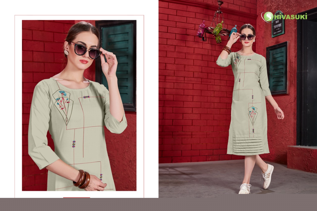 Selina Vol-1 By Shivasuki 1001 To 1006 Series Beautiful Stylish Colorful Fancy Party Wear & Ethnic Wear & Ready To Wear Heavy Galaxy With Embroidery Kurtis At Wholesale Price