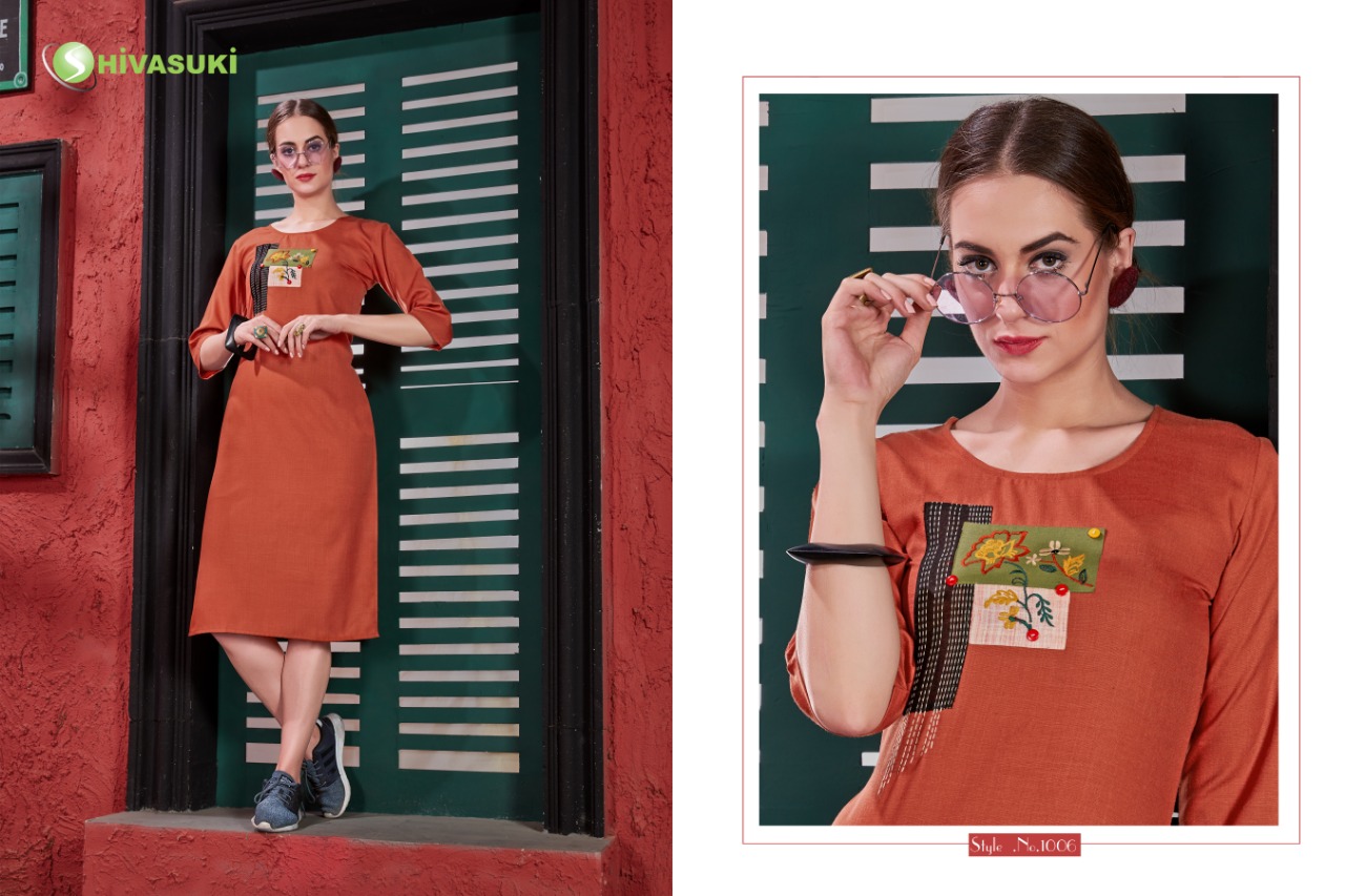 Selina Vol-1 By Shivasuki 1001 To 1006 Series Beautiful Stylish Colorful Fancy Party Wear & Ethnic Wear & Ready To Wear Heavy Galaxy With Embroidery Kurtis At Wholesale Price