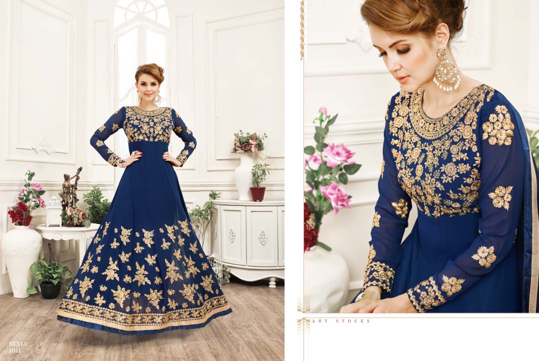 Shabana By Zaira 1009 To 1012 Series Designer Anarkali Suits Bridal Collection Colorful Stylish Fancy Party Wear & Occasional Wear Georgette Embroidered Dresses At Wholesale Price