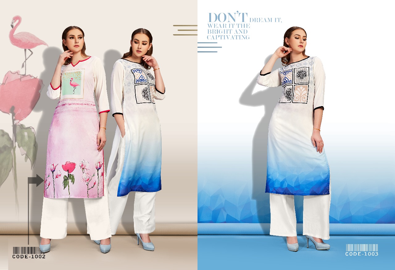 Shades By Mrigya 1001 To 1012 Series Beautiful Stylish Fancy Colorful Casual Wear & Ethnic Wear Digital Printed Bsy Kurtis At Wholesale Price
