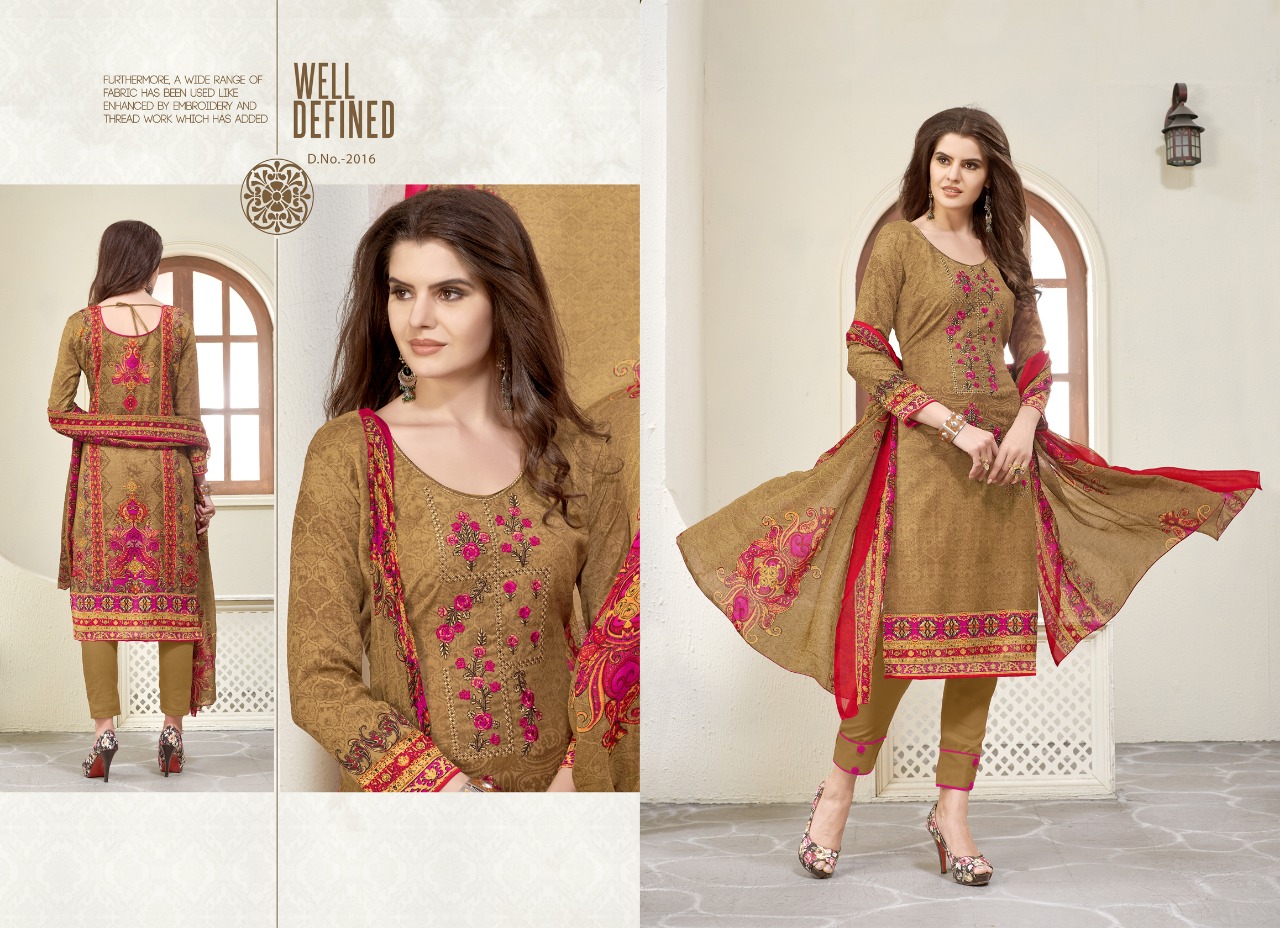 Shanaya Vol-2 By Ravi Creation 2013 To 2020 Series Beautiful Stylish Fancy Colorful Casual Wear & Ethnic Wear Cotton Slub Printed Dresses At Wholesale Price