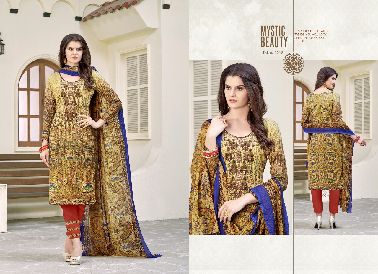 Shanaya Vol-2 By Ravi Creation 2013 To 2020 Series Beautiful Stylish Fancy Colorful Casual Wear & Ethnic Wear Cotton Slub Printed Dresses At Wholesale Price