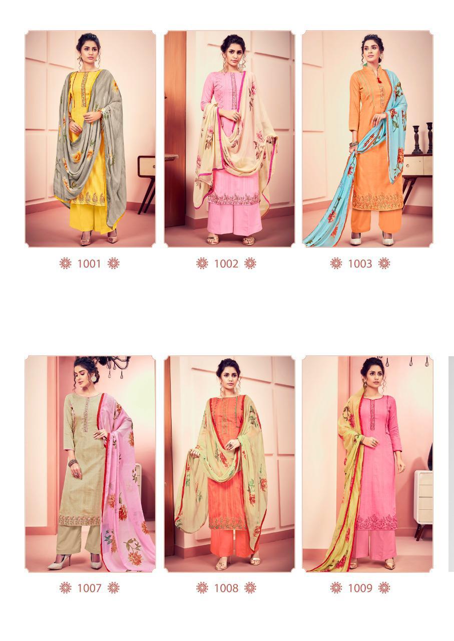 Shanvi By Sunrise Creation 1001 To 1009 Series Beautiful Pakistani Suits Stylish Fancy Colorful Party Wear & Ethnic Wear Glace Cotton With Embroidery Dresses At Wholesale Price