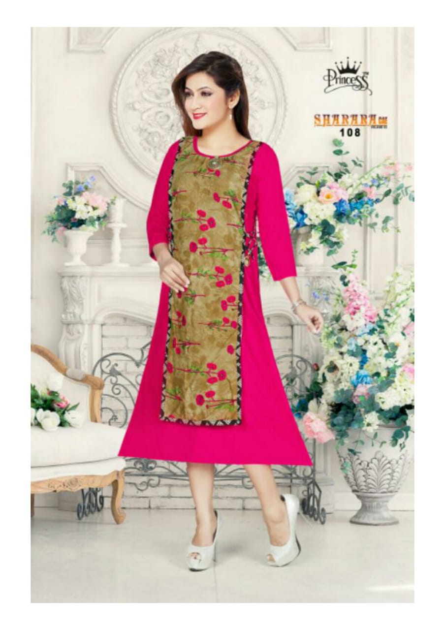 Sharara Vol-3 By Princess 101 To 112 Series Designer Beautiful Stylish Colorful Fancy Ready To Wear & Casual Wear & Ethnic Wear Heavy Rayon Kurtis At Wholesale Price