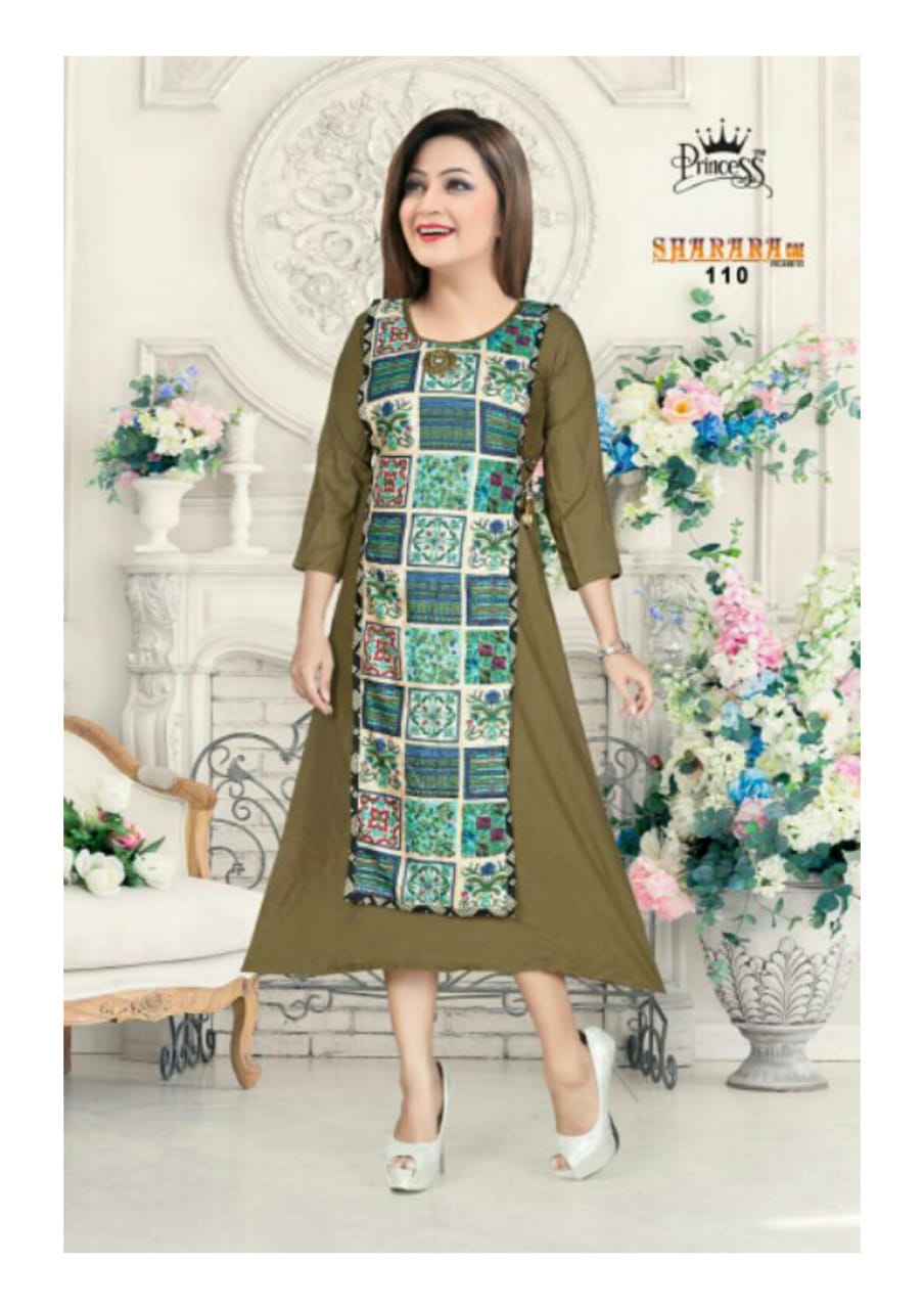 Sharara Vol-3 By Princess 101 To 112 Series Designer Beautiful Stylish Colorful Fancy Ready To Wear & Casual Wear & Ethnic Wear Heavy Rayon Kurtis At Wholesale Price