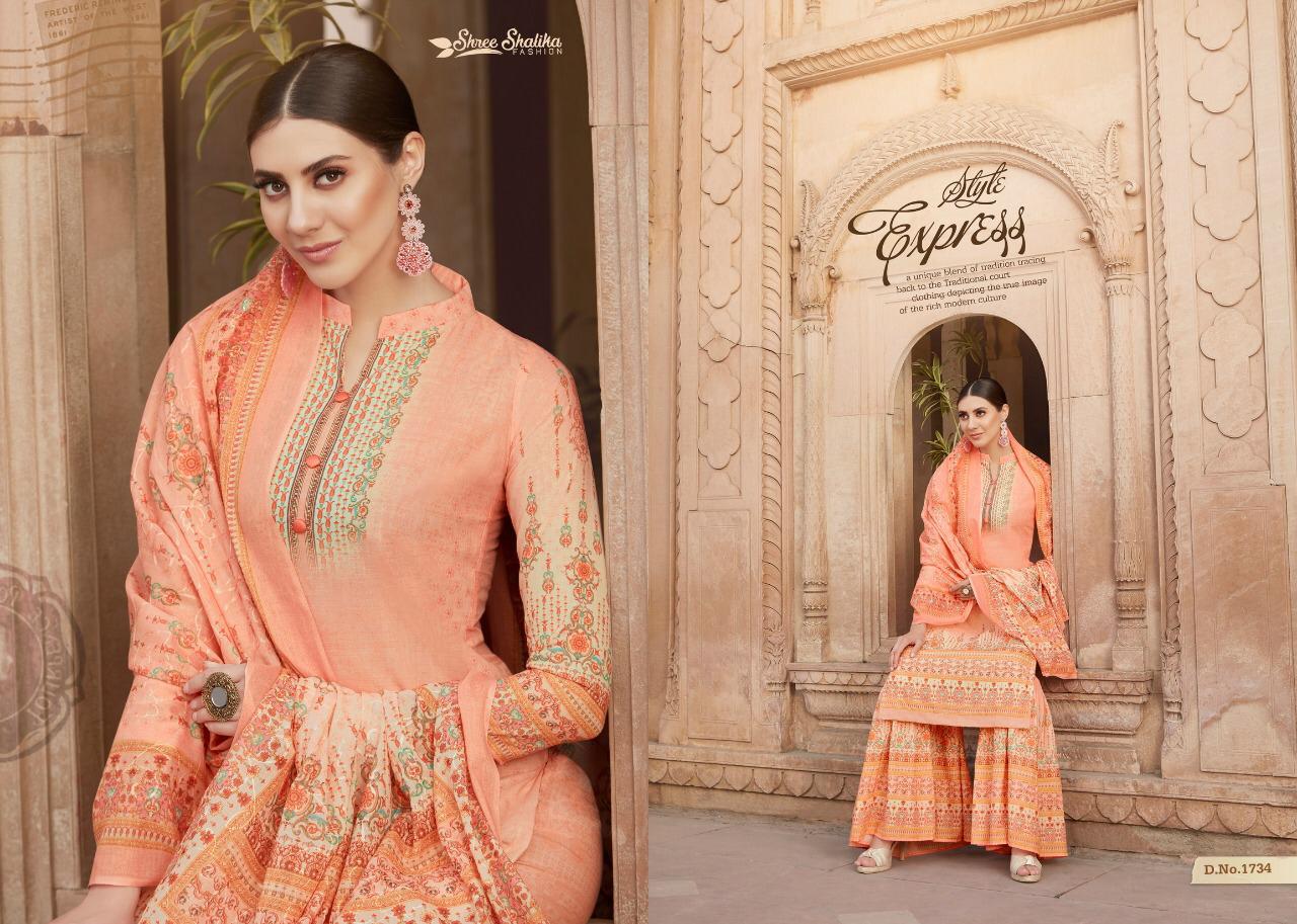 Sharara Vol-3 By Shree Shalika Fashion 1731 To 1736 Series Beautiful Colorful Fancy Stylish Casual Wear & Ethnic Wear Cotton Satin Digital Printed Dresses At Wholesale Price