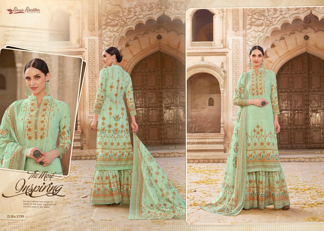 Sharara Vol-3 By Shree Shalika Fashion 1731 To 1736 Series Beautiful Colorful Fancy Stylish Casual Wear & Ethnic Wear Cotton Satin Digital Printed Dresses At Wholesale Price