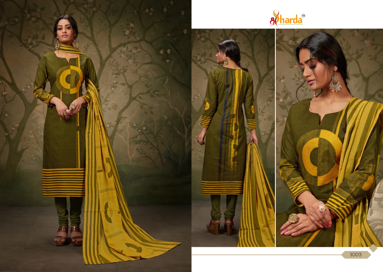 Shaziya By Sharda 1001 To 1006 Series Beautiful Suits Stylish Fancy Colorful Casual Wear & Ethnic Wear Pure Lawn Digital Printed Dresses At Wholesale Price