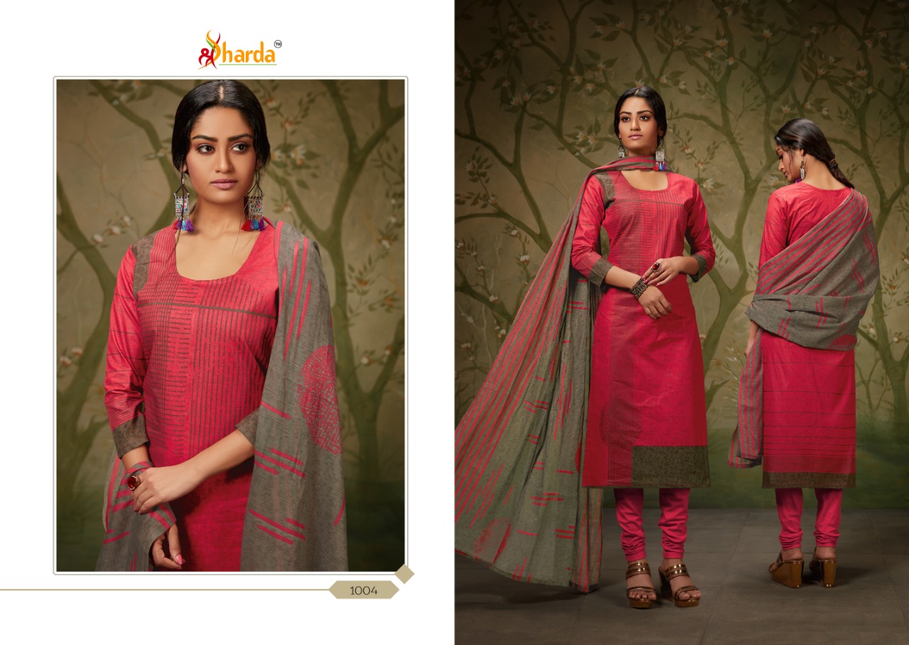 Shaziya By Sharda 1001 To 1006 Series Beautiful Suits Stylish Fancy Colorful Casual Wear & Ethnic Wear Pure Lawn Digital Printed Dresses At Wholesale Price