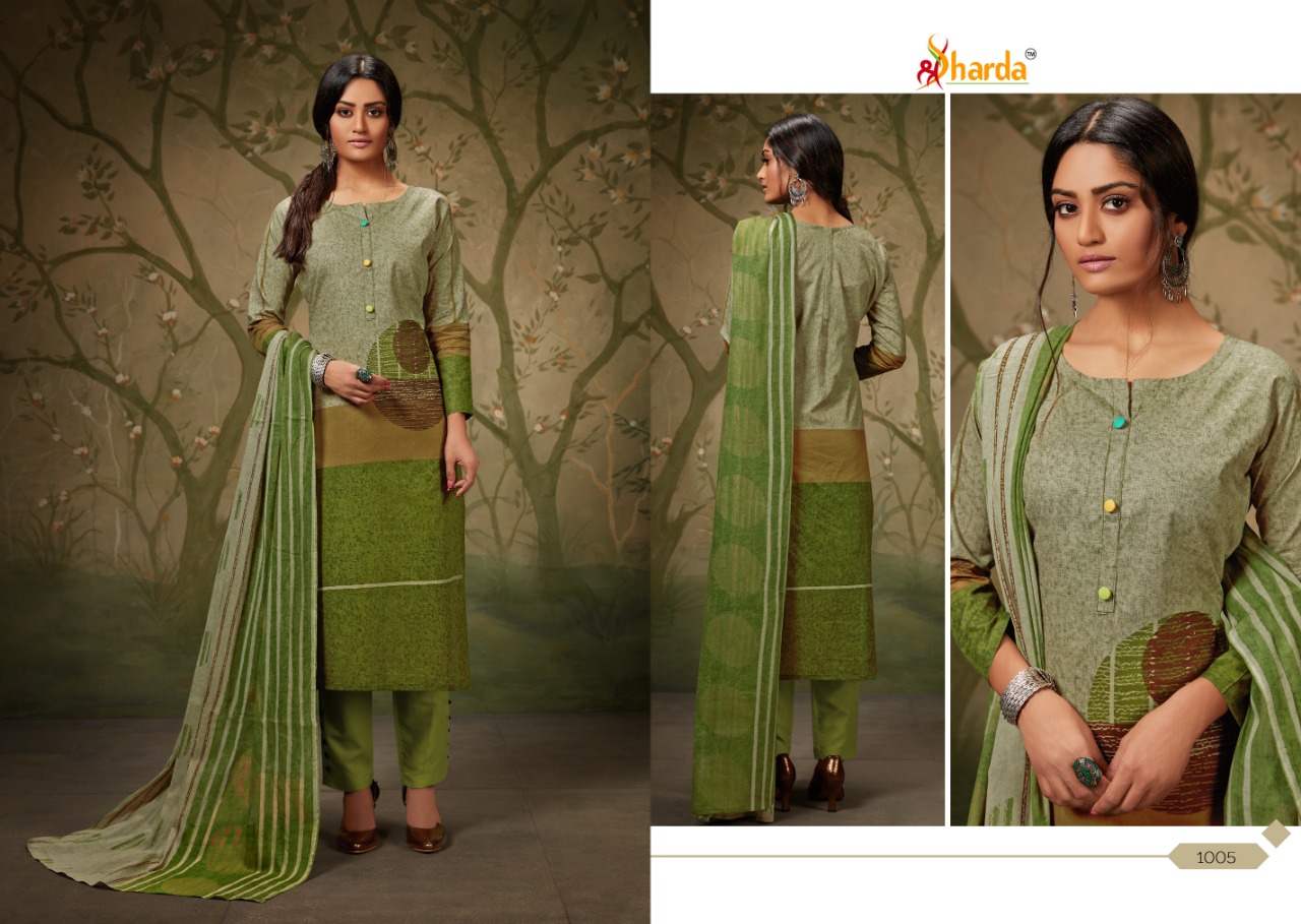 Shaziya By Sharda 1001 To 1006 Series Beautiful Suits Stylish Fancy Colorful Casual Wear & Ethnic Wear Pure Lawn Digital Printed Dresses At Wholesale Price