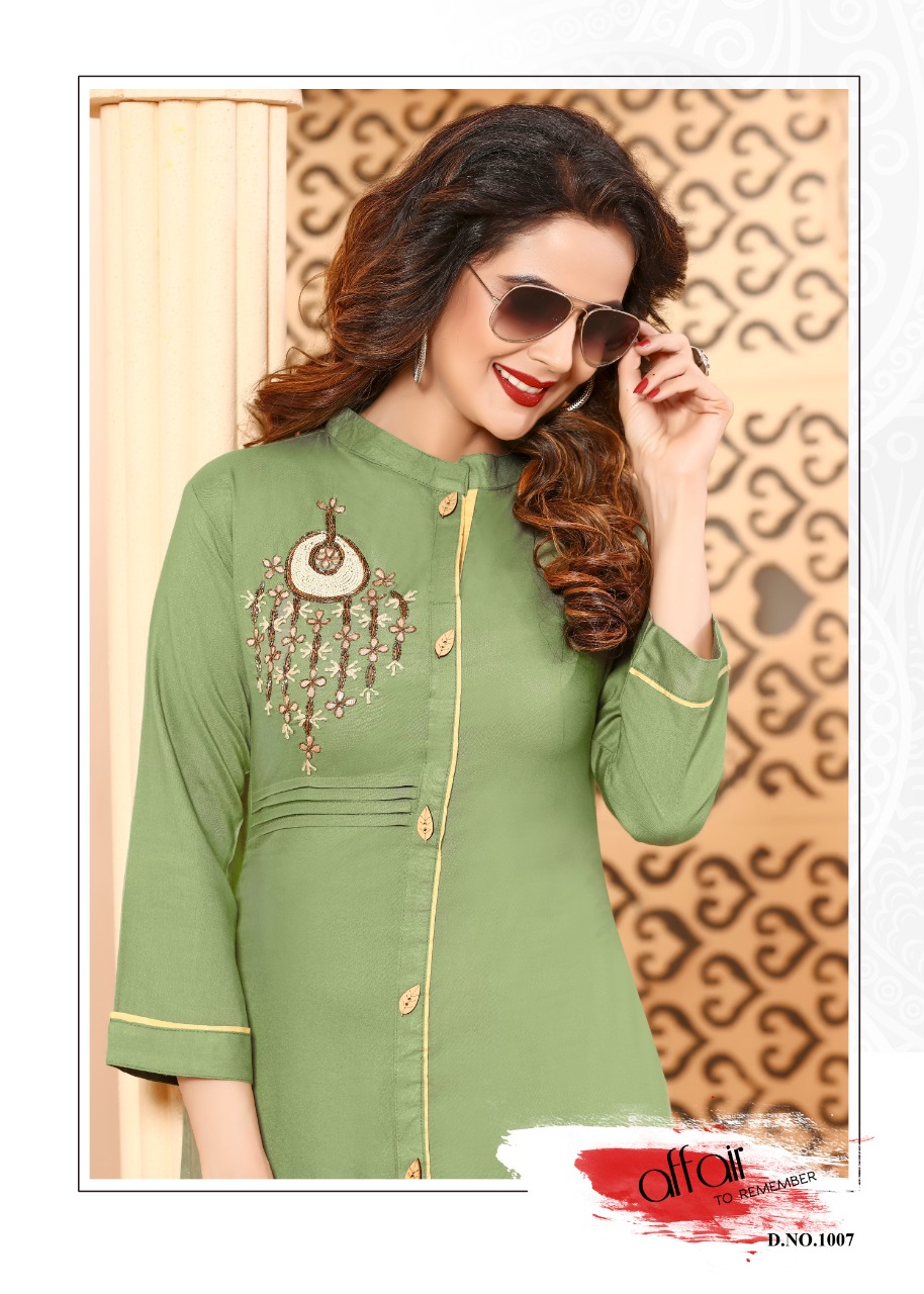 Shehnai By Play Store 1001 To 1008 Series Beautiful Stylish Colorful Fancy Casual Wear & Ethnic Wear & Ready To Wear Rayon Printed Kurtis At Wholesale Price