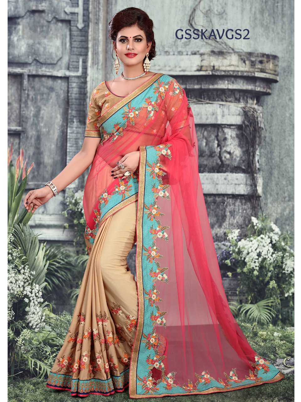 Shilp Kala By Aasvaa Indian Traditional Wear Collection Beautiful Stylish Fancy Colorful Party Wear & Occasional Wear Fancy Embroidered Sarees At Wholesale Price