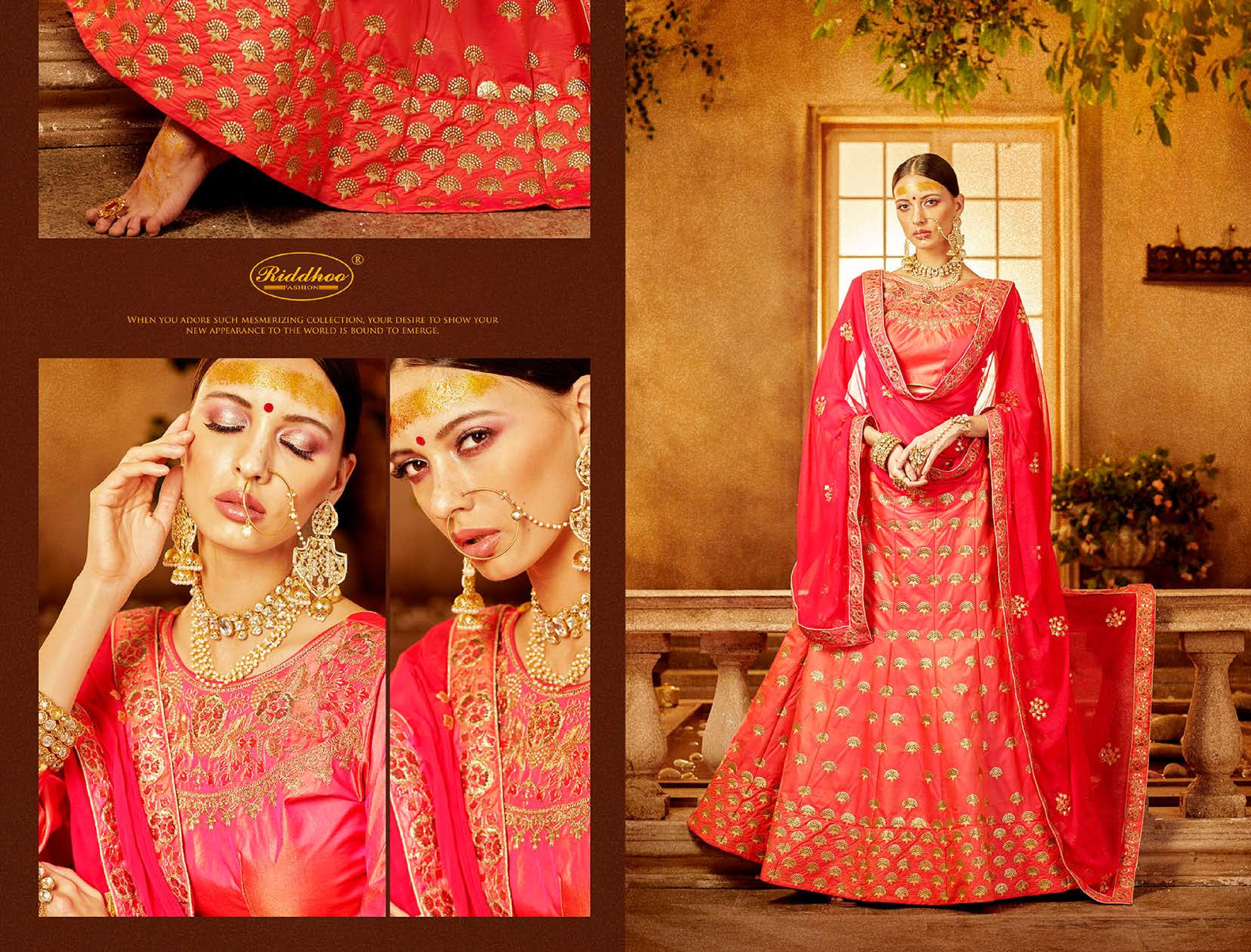Shivoham By Riddhoo Fashion 01 To 08 Series Designer Wedding Collection Beautiful Stylish Fancy Colorful Party Wear & Occasional Wear Silk Embroidered Lehengas At Wholesale Price