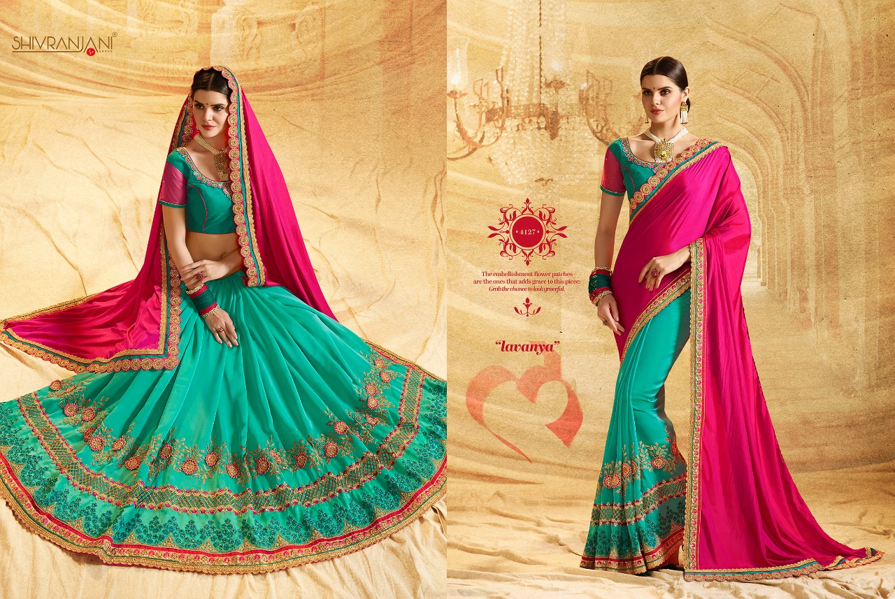 Shivranjani 4116 Series By Shivranjani Sarees 4116 To 4127 Series Indian Traditional Wear Collection Beautiful Stylish Fancy Colorful Party Wear & Occasional Wear Fancy Embroidered Sarees At Wholesale Price