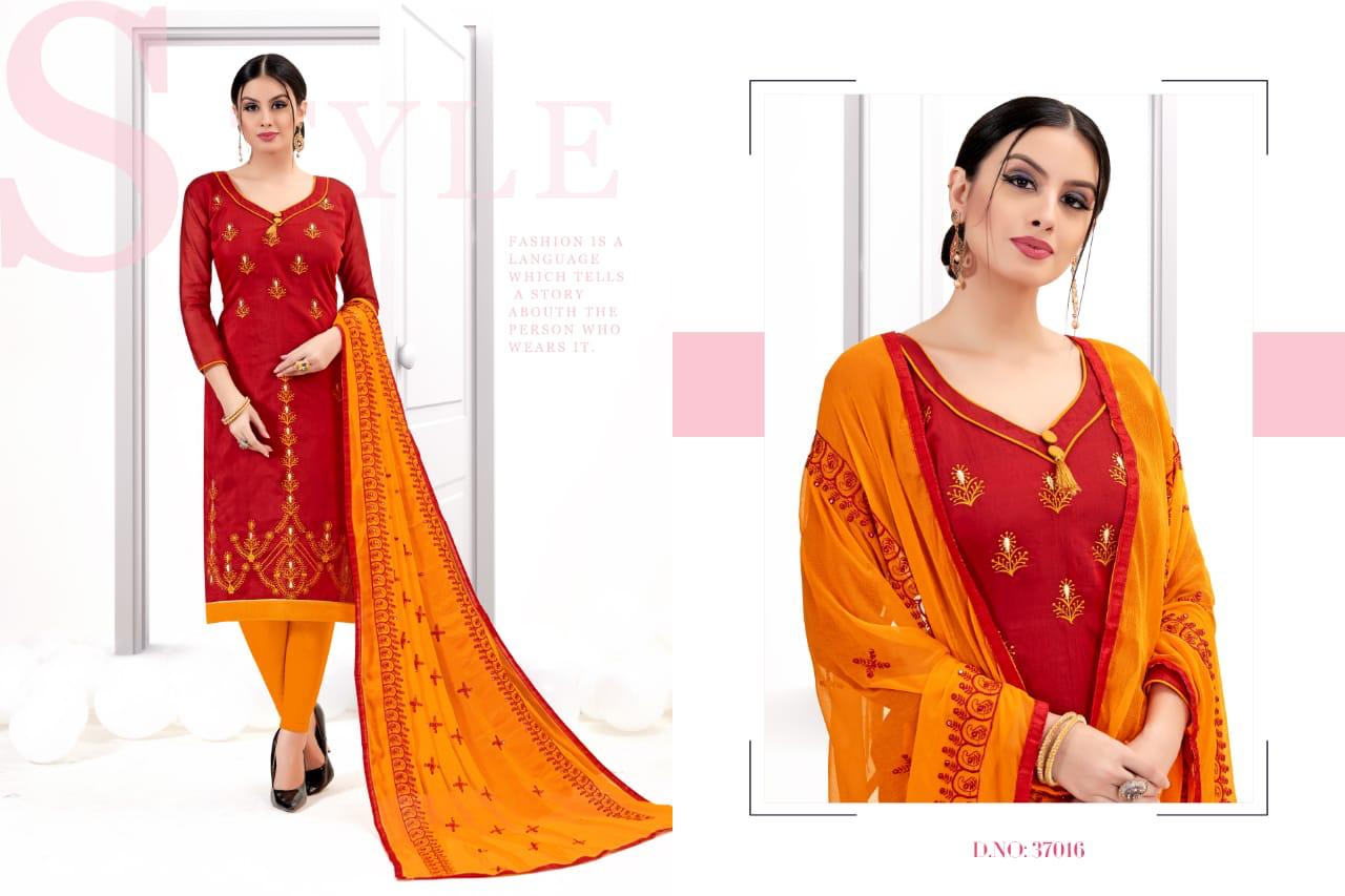 Signature Vol-37 By Best Choice 37013 To 37024 Series Designer Suits Collection Beautiful Stylish Colorful Fancy Party Wear & Occasional Wear Modal With Inner Embroidery Dresses At Wholesale Price