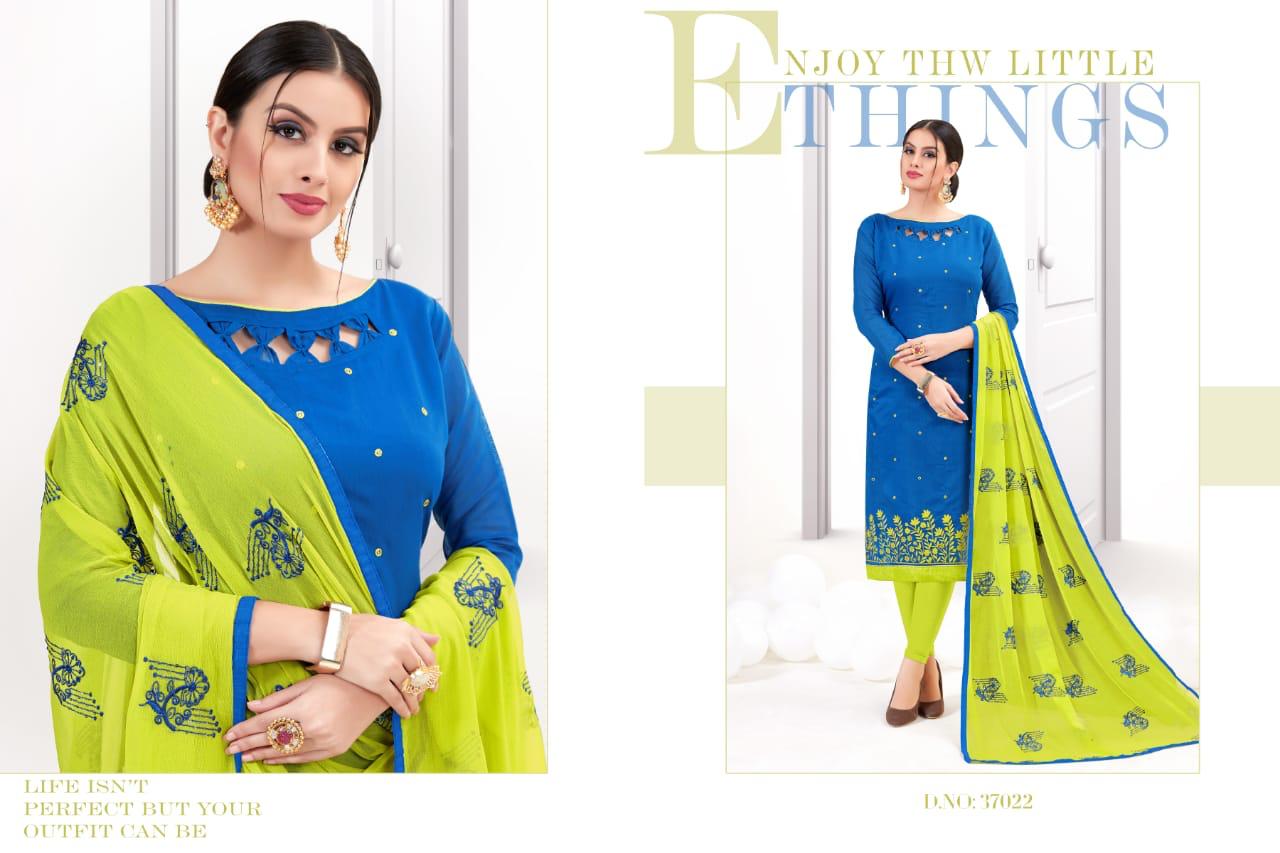 Signature Vol-37 By Best Choice 37013 To 37024 Series Designer Suits Collection Beautiful Stylish Colorful Fancy Party Wear & Occasional Wear Modal With Inner Embroidery Dresses At Wholesale Price