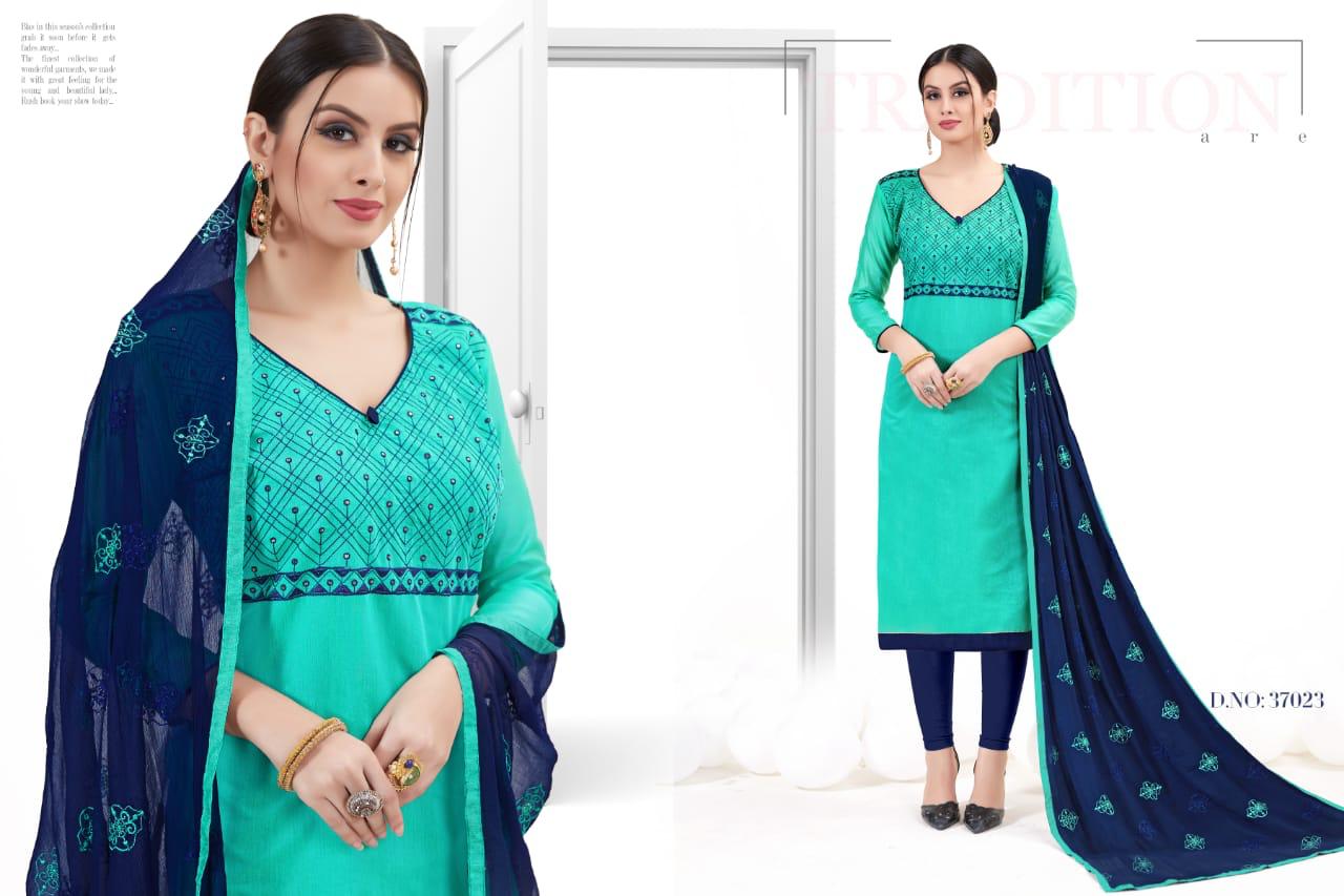 Signature Vol-37 By Best Choice 37013 To 37024 Series Designer Suits Collection Beautiful Stylish Colorful Fancy Party Wear & Occasional Wear Modal With Inner Embroidery Dresses At Wholesale Price