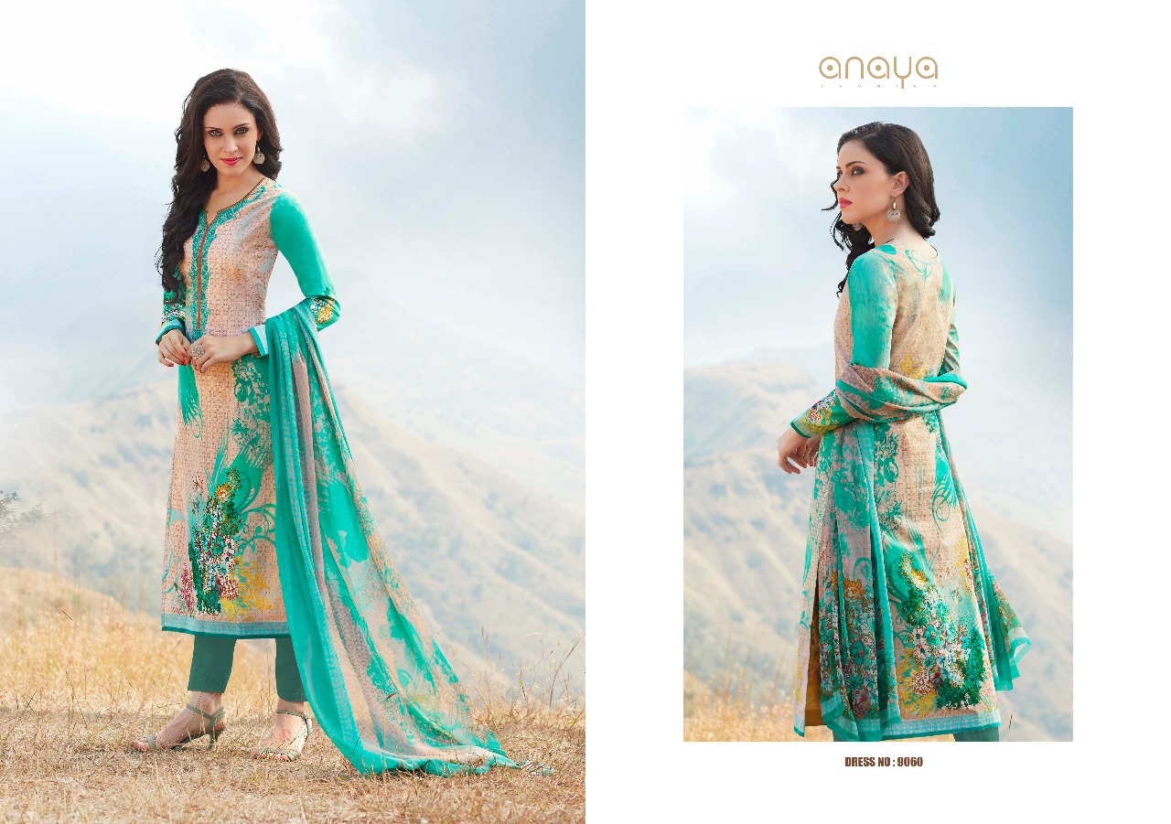 Signature By Anaya 9051 To 9060 Series Beautiful Collection Suits Stylish Fancy Colorful Casual Wear & Ethnic Wear Cambric Printed Dresses At Wholesale Price