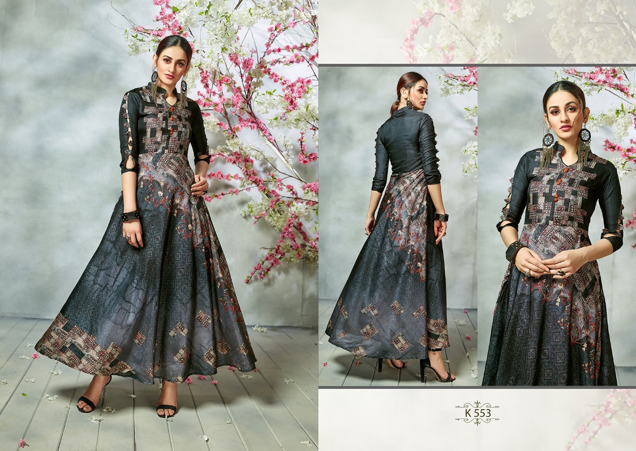 Silk Mode Vol-2 By Eternal 550 To 557 Series Beautiful Colorful Stylish Fancy Casual Wear & Ethnic Wear & Ready To Wear Manipuri Printed Kurtis At Wholesale Price