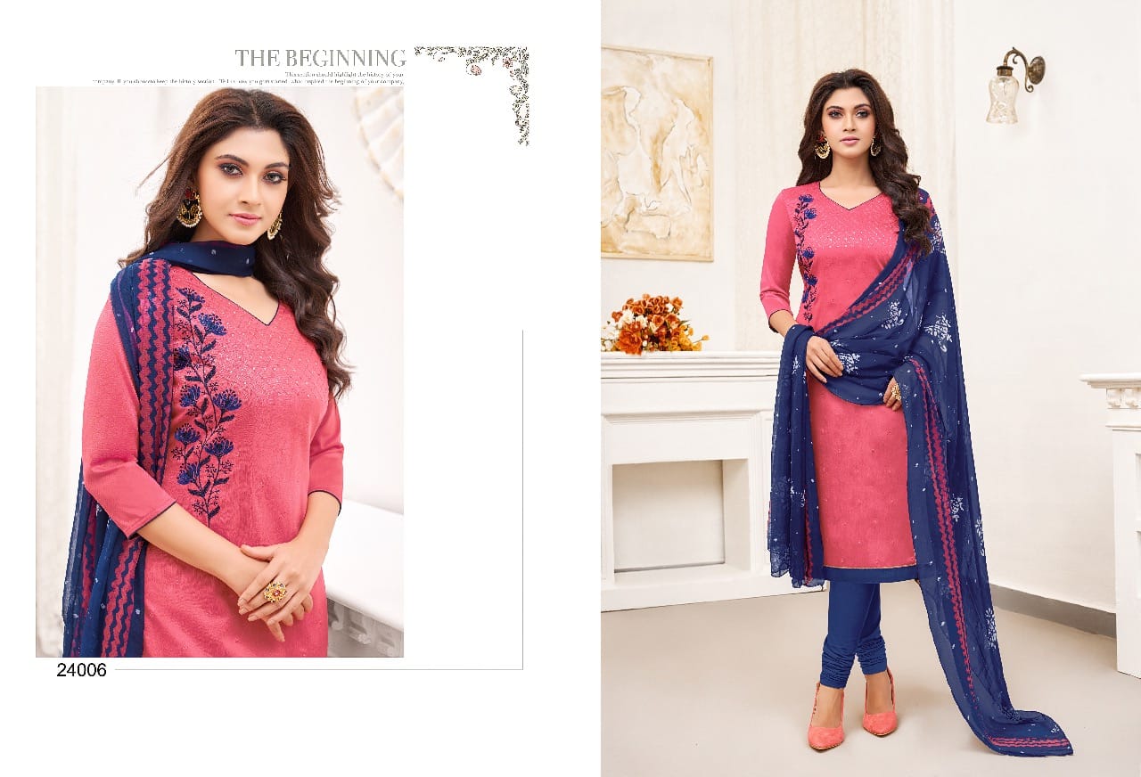 Silky Vol-3 By Kapil Tex 24001 To 24012 Series Indian Traditional Wear Collection Beautiful Stylish Fancy Colorful Party Wear & Occasional Wear Soft Cotton Dresses At Wholesale Price