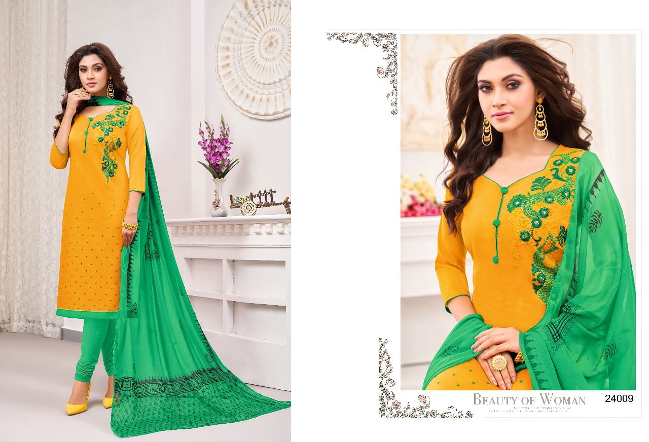 Silky Vol-3 By Kapil Tex 24001 To 24012 Series Indian Traditional Wear Collection Beautiful Stylish Fancy Colorful Party Wear & Occasional Wear Soft Cotton Dresses At Wholesale Price