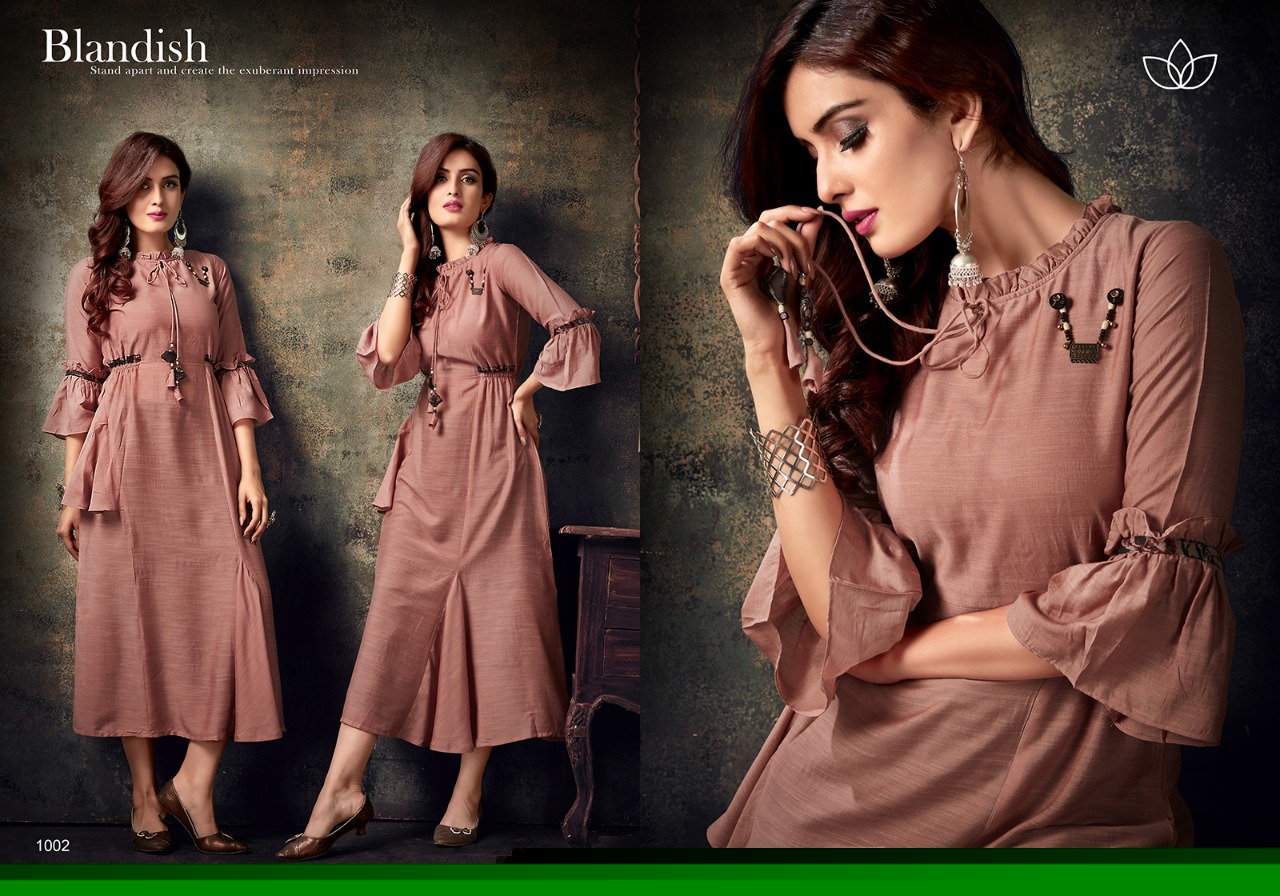 Silver Perls By Sanidhya Trendz 1001 To 1006 Series Stylish Fancy Colorful Collection Casual Wear & Ethnic Wear Pearl Slub Kurtis At Wholesale Price