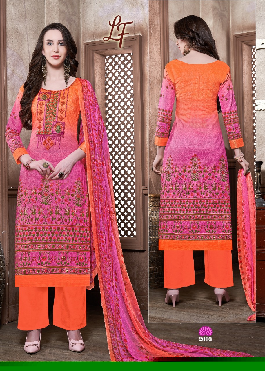 Simar Vol-31 By Lavli 2001 To 2010 Beautiful Suits Colorful Stylish Fancy Colorful Casual Wear & Ethnic Wear Cotton Cambric Print With Embroidered Dresses At Wholesale Price
