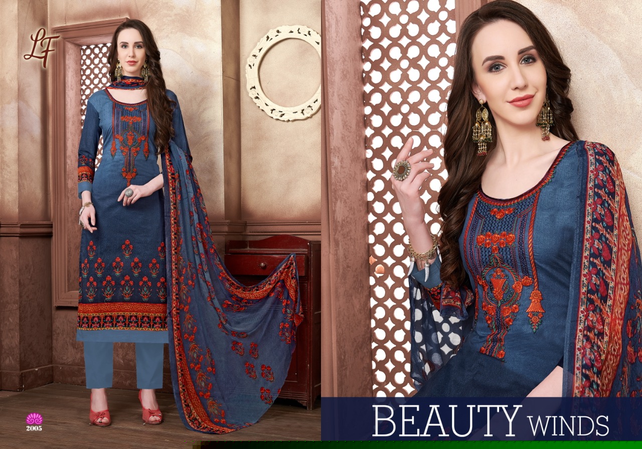 Simar Vol-31 By Lavli 2001 To 2010 Beautiful Suits Colorful Stylish Fancy Colorful Casual Wear & Ethnic Wear Cotton Cambric Print With Embroidered Dresses At Wholesale Price