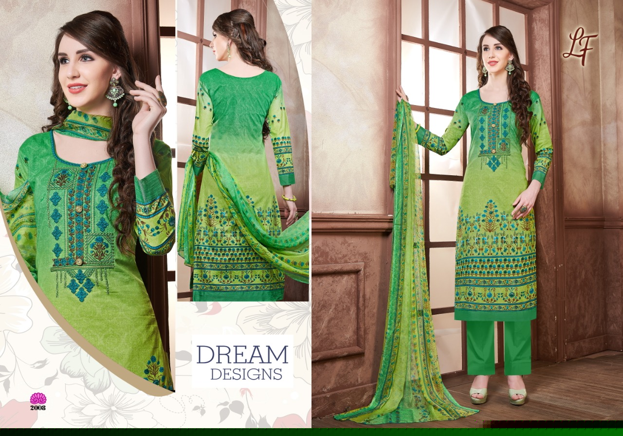 Simar Vol-31 By Lavli 2001 To 2010 Beautiful Suits Colorful Stylish Fancy Colorful Casual Wear & Ethnic Wear Cotton Cambric Print With Embroidered Dresses At Wholesale Price