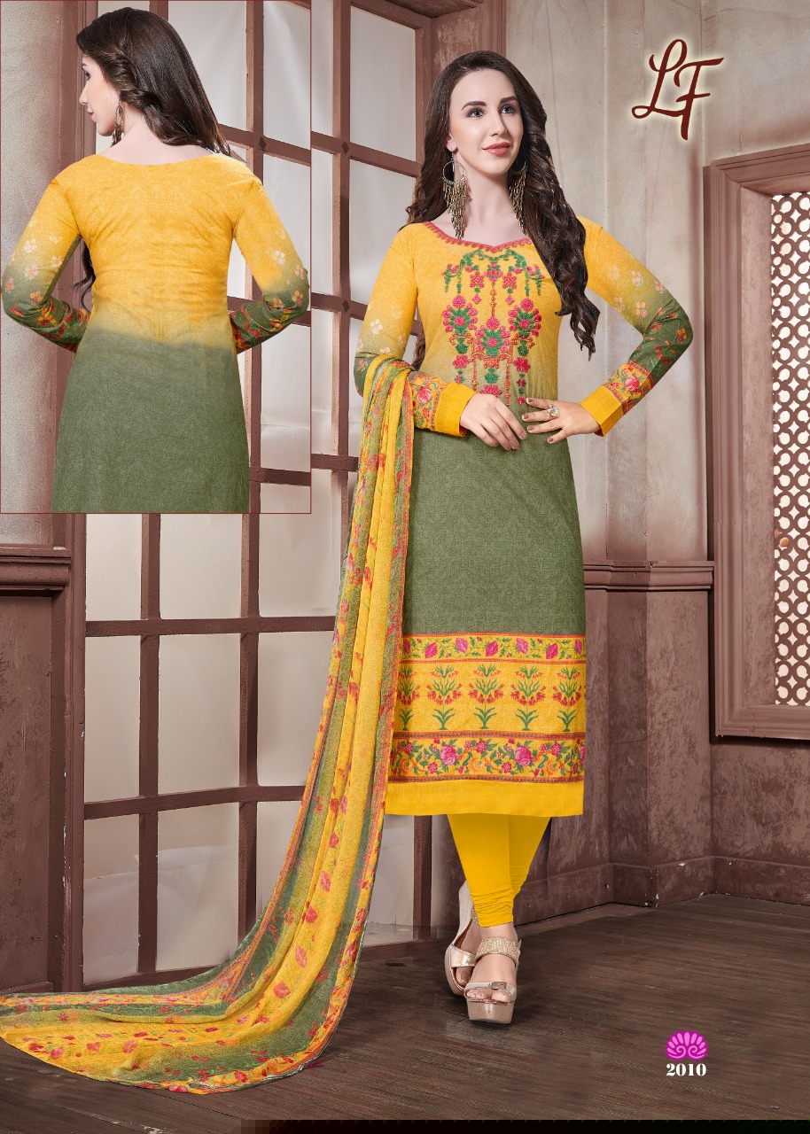 Simar Vol-31 By Lavli 2001 To 2010 Beautiful Suits Colorful Stylish Fancy Colorful Casual Wear & Ethnic Wear Cotton Cambric Print With Embroidered Dresses At Wholesale Price